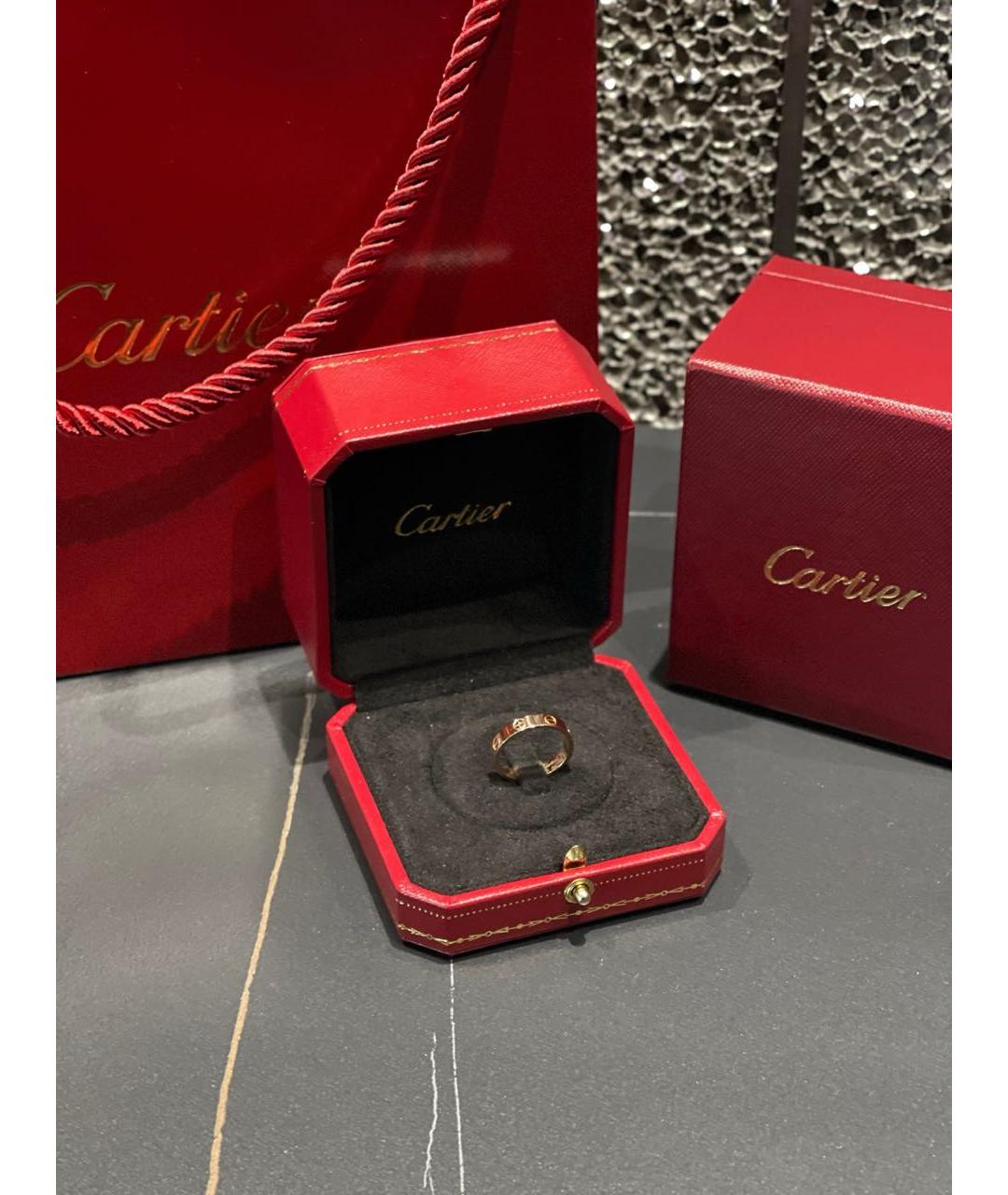 CARTIER Золотое кольцо из розового золота, фото 7