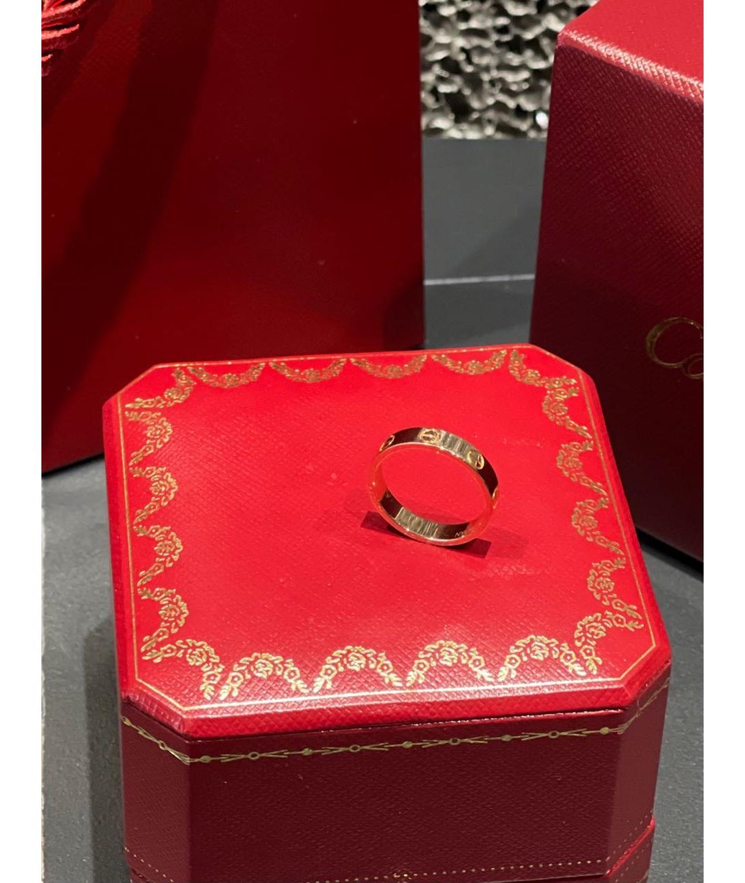 CARTIER Золотое кольцо из розового золота, фото 6