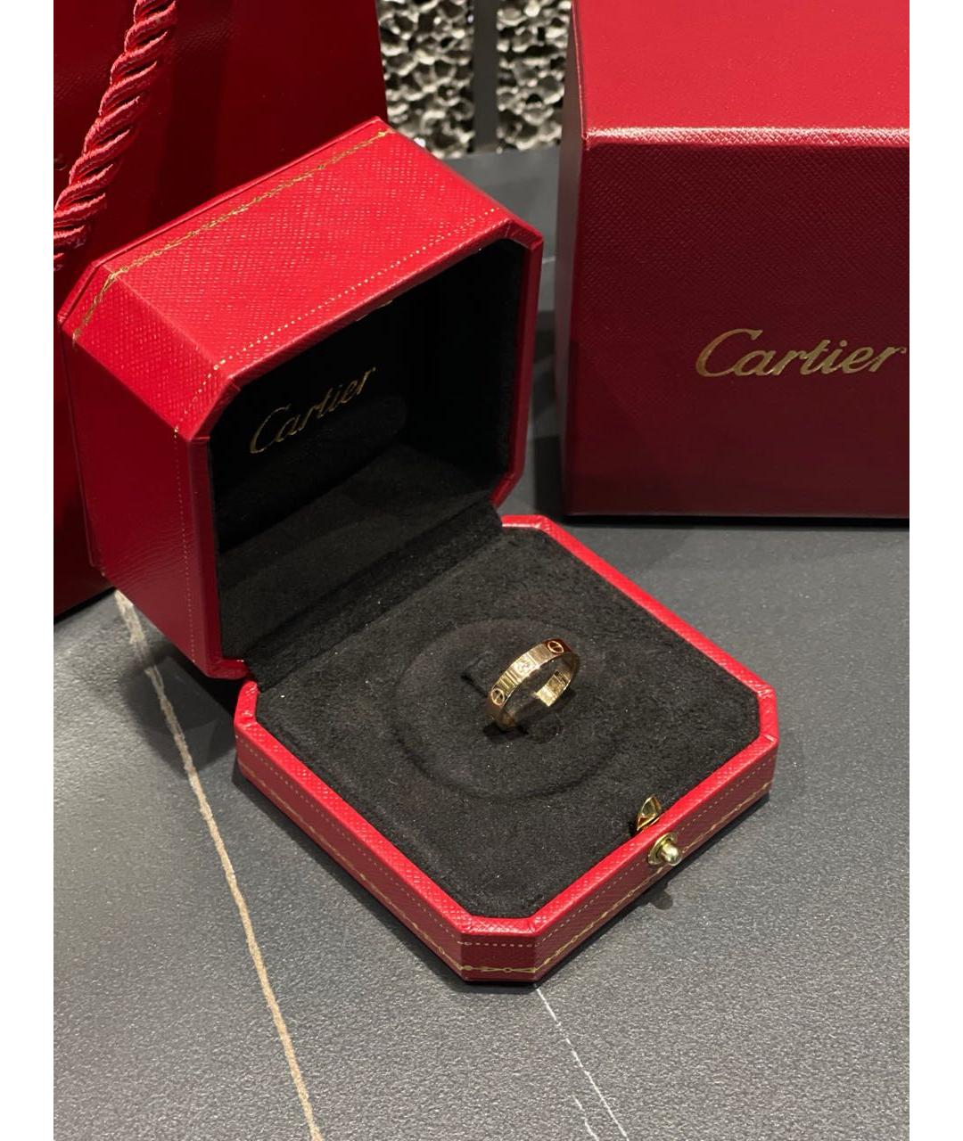 CARTIER Золотое кольцо из розового золота, фото 5