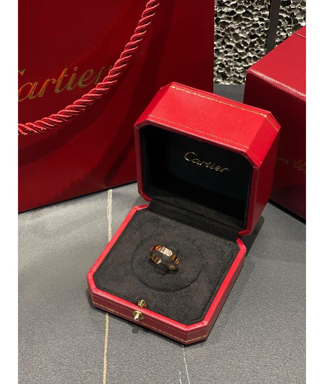 CARTIER Золотое кольцо из розового золота, фото 4