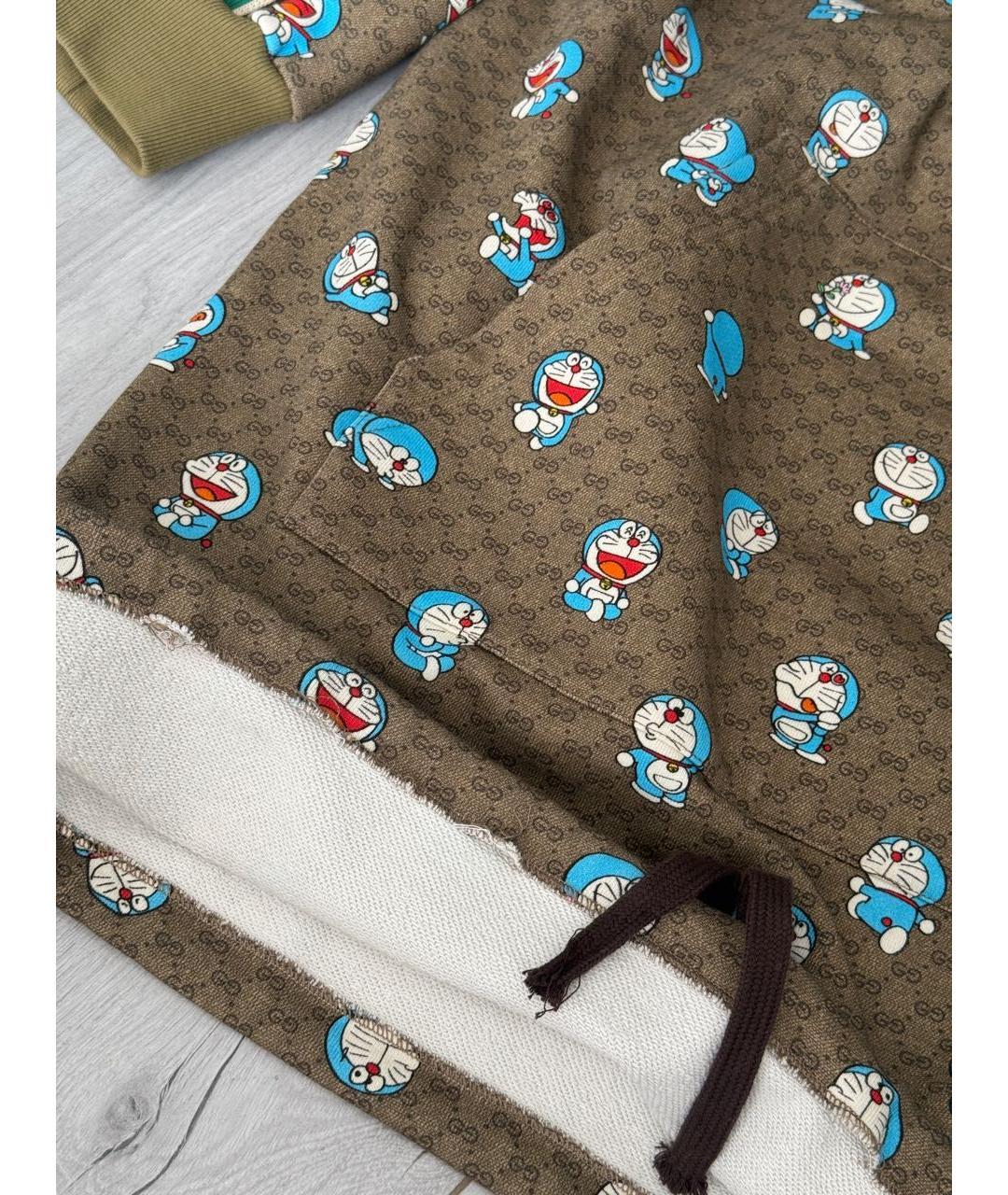 GUCCI Коричневое хлопковое повседневное платье, фото 5