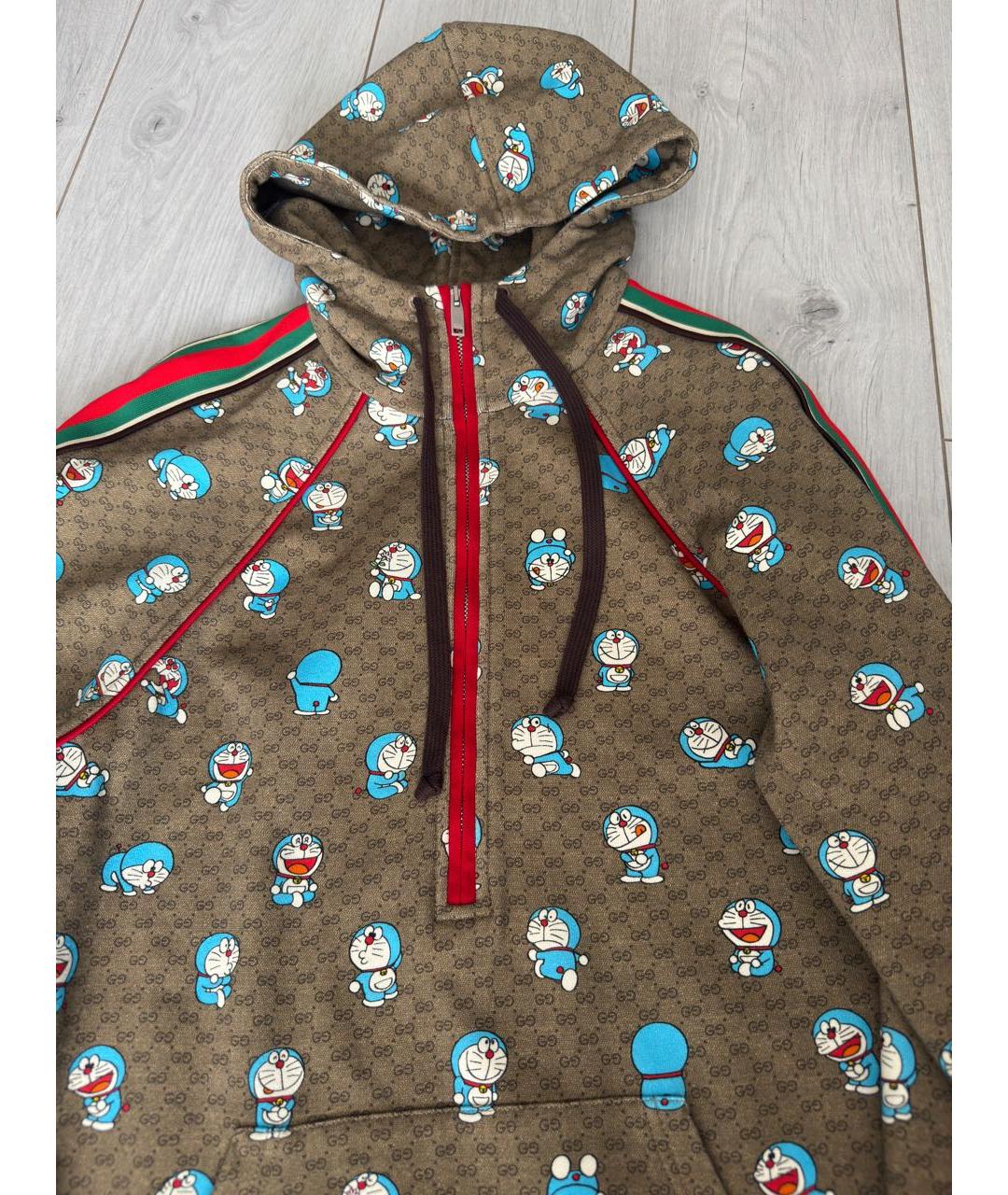 GUCCI Коричневое хлопковое повседневное платье, фото 4