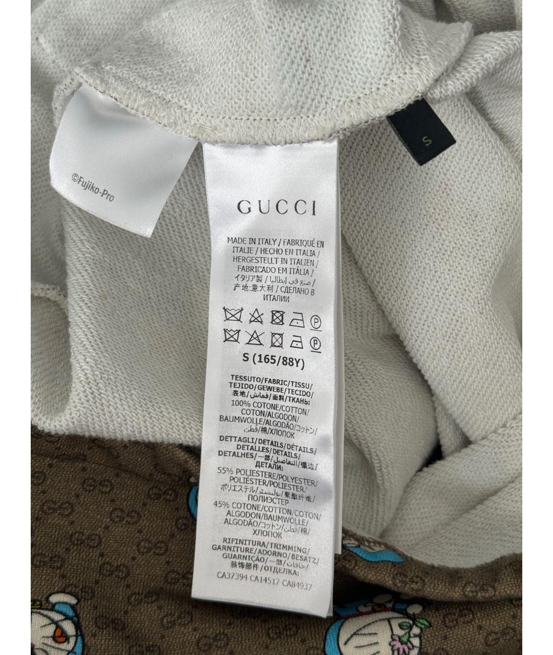 GUCCI Коричневое хлопковое повседневное платье, фото 6