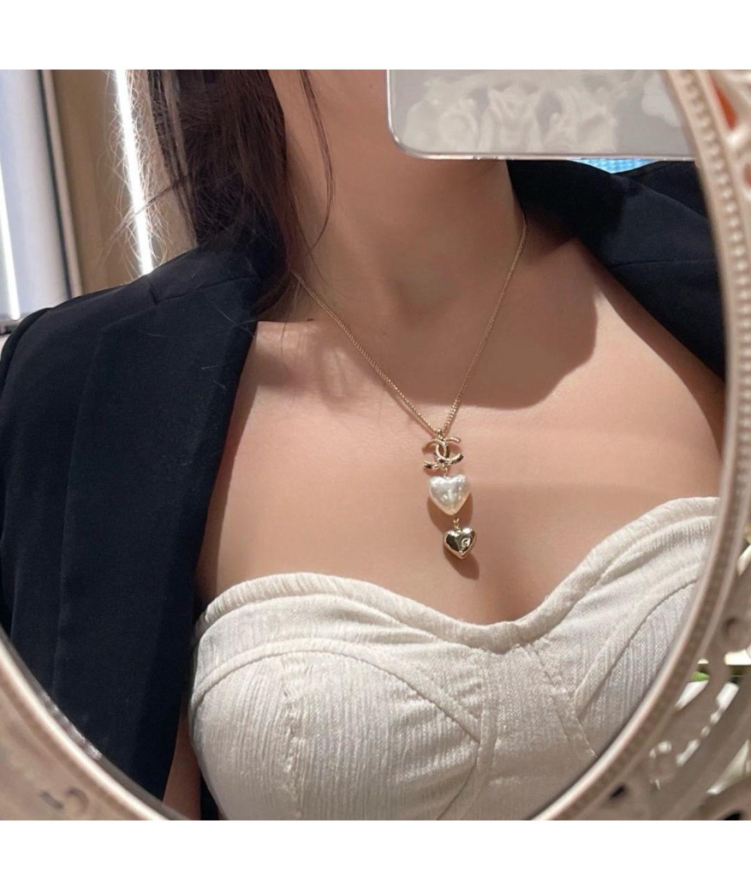 CHANEL Золотая подвеска, фото 5
