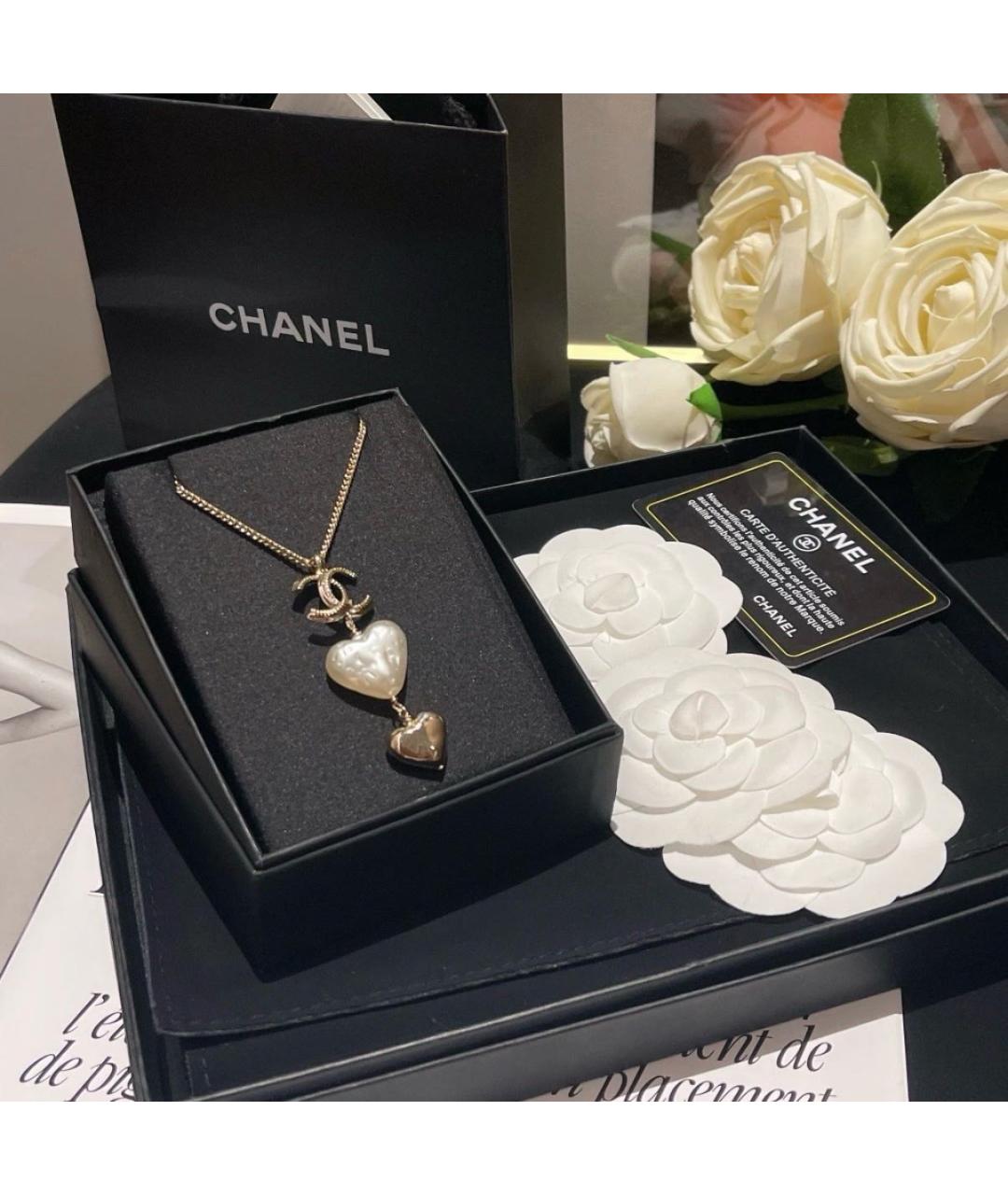 CHANEL Золотая подвеска, фото 6