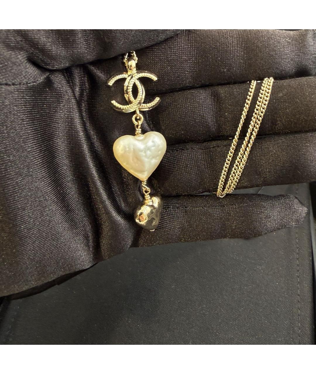 CHANEL Золотая подвеска, фото 3