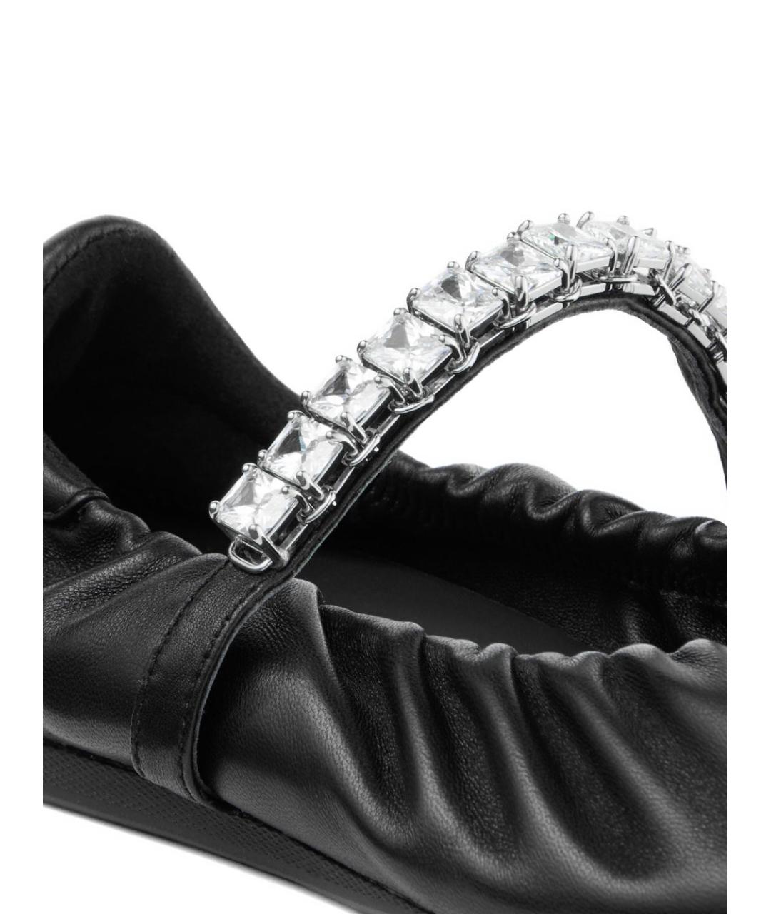 JIMMY CHOO Черные балетки, фото 5