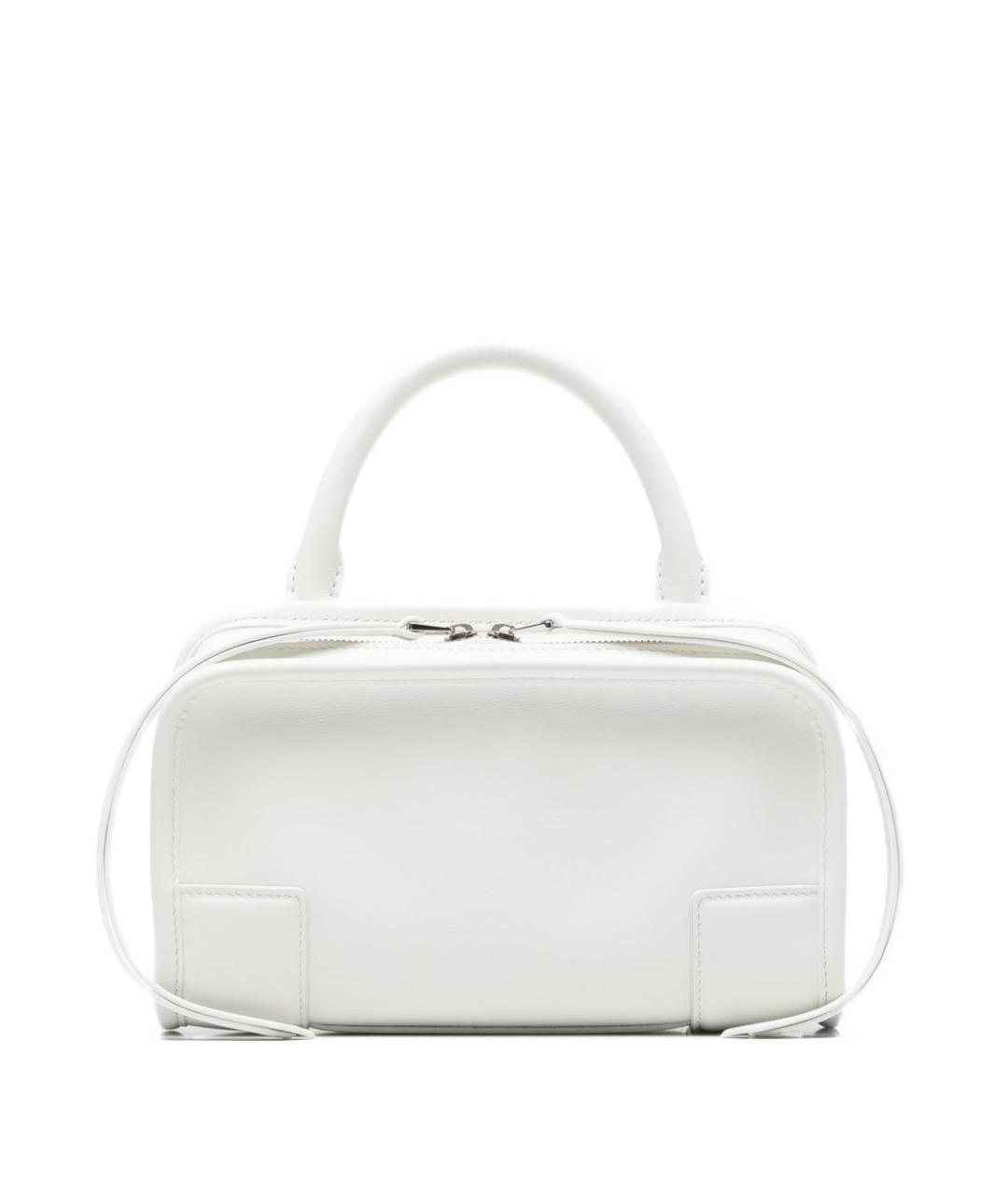 LOEWE Белая кожаная сумка тоут, фото 1