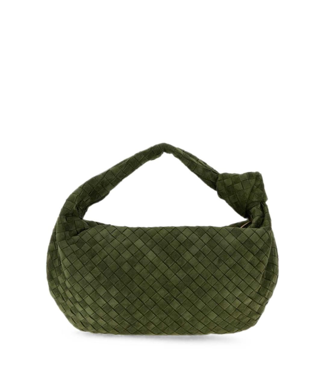 BOTTEGA VENETA Зеленая сумка тоут, фото 2