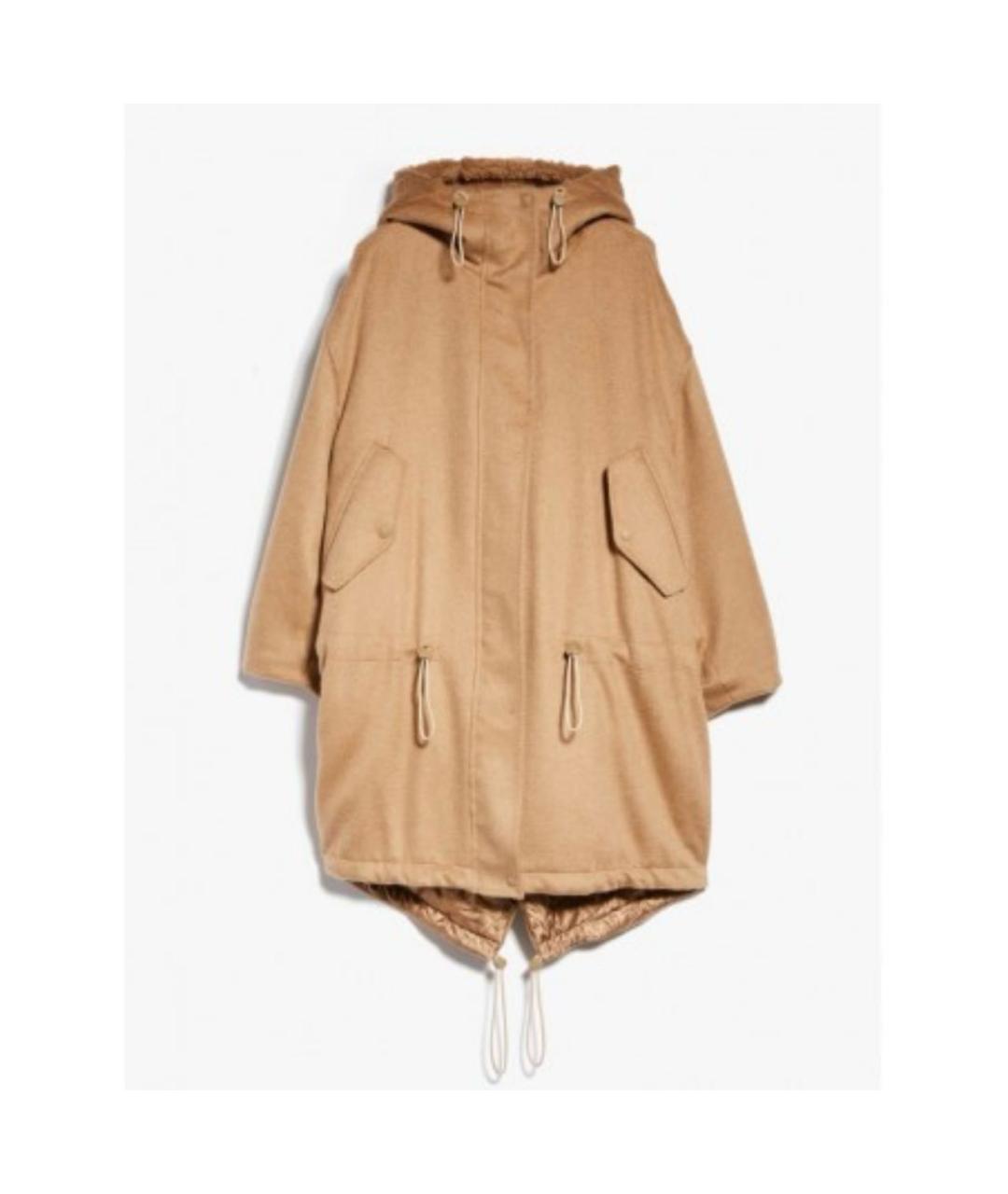 MAX MARA Бежевая кашемировая парка, фото 9