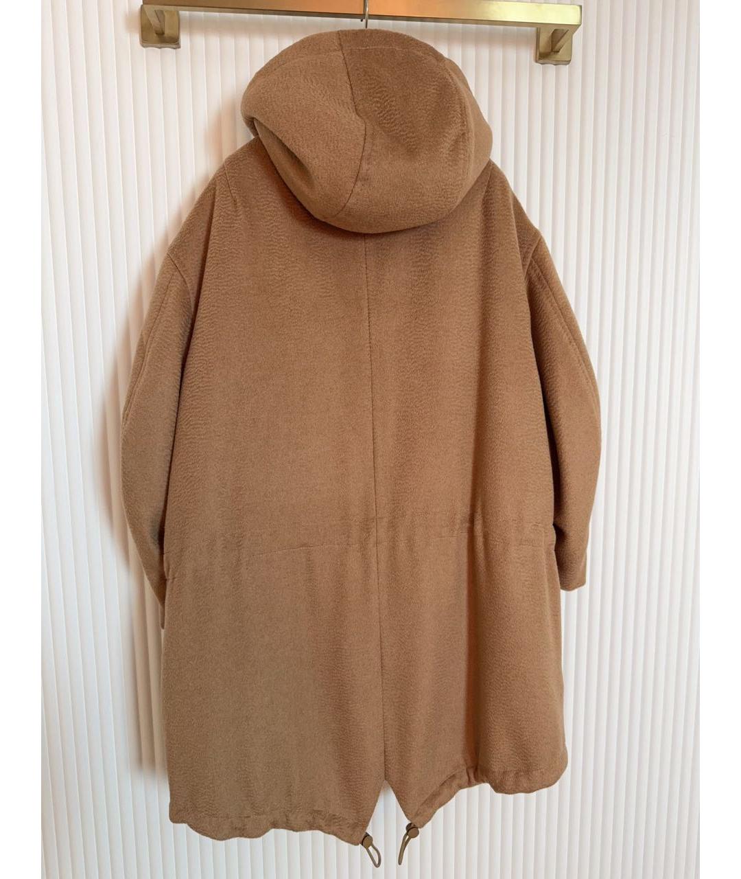 MAX MARA Бежевая кашемировая парка, фото 2