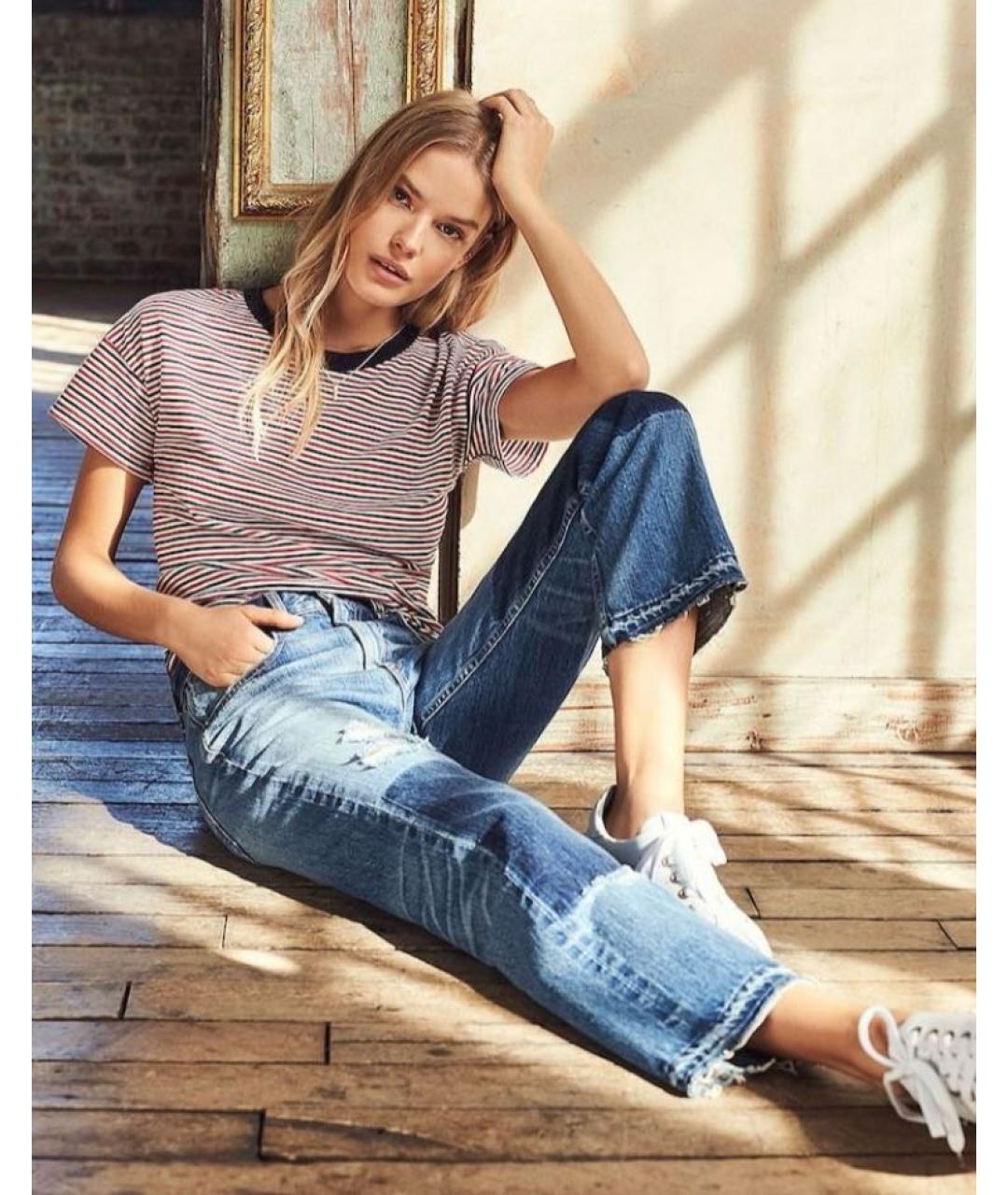 RAG & BONE Мульти хлопковая футболка, фото 8