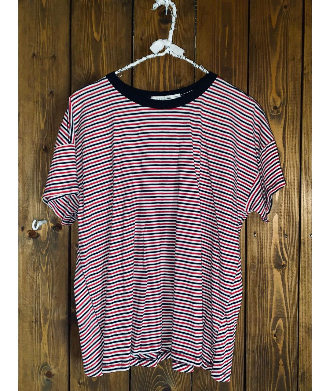 RAG & BONE Мульти хлопковая футболка, фото 2