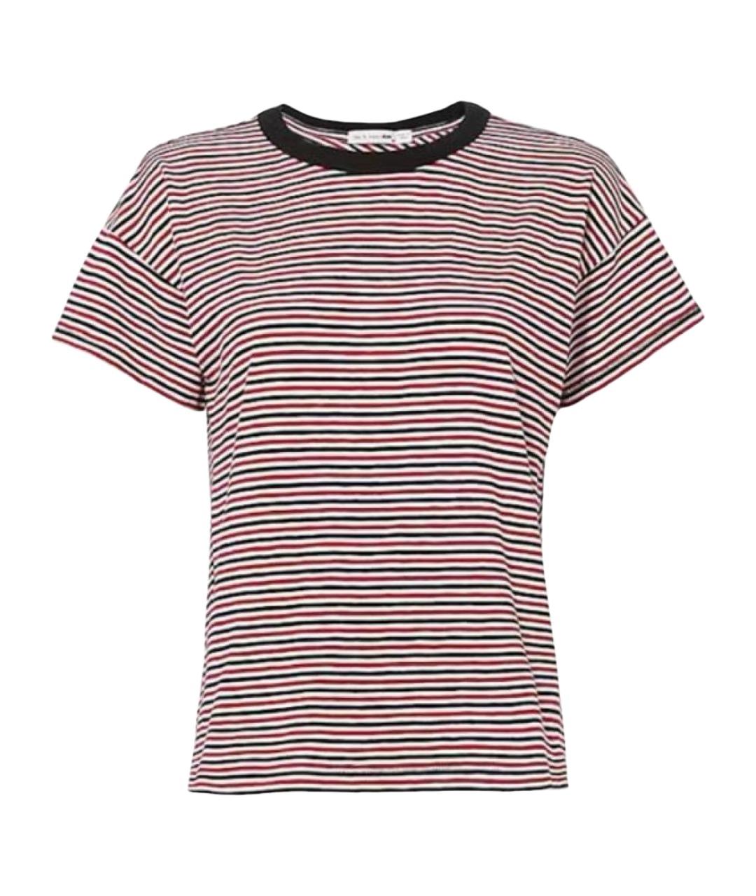 RAG & BONE Мульти хлопковая футболка, фото 1