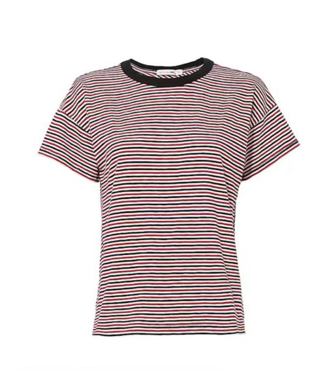 RAG & BONE Мульти хлопковая футболка, фото 9