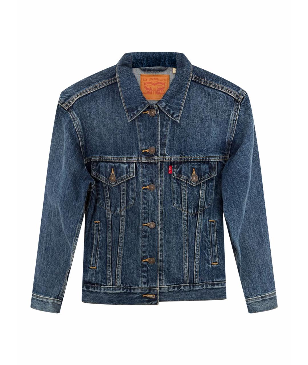 LEVI'S Синяя деним куртка, фото 1