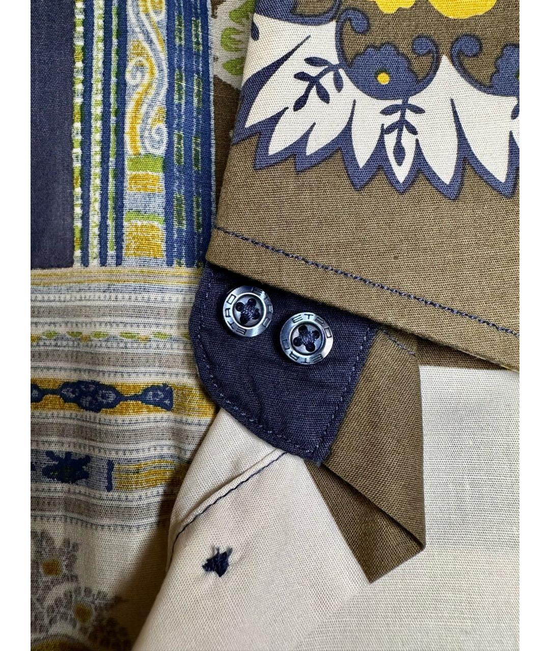 ETRO Мульти хлопковая рубашка, фото 4