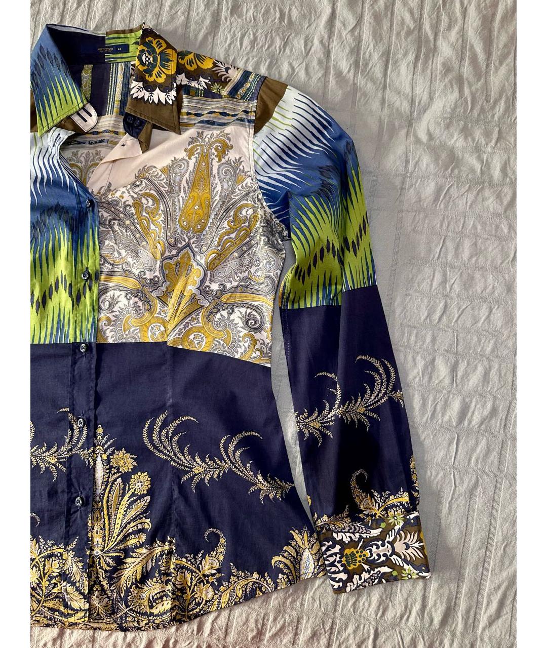 ETRO Мульти хлопковая рубашка, фото 6