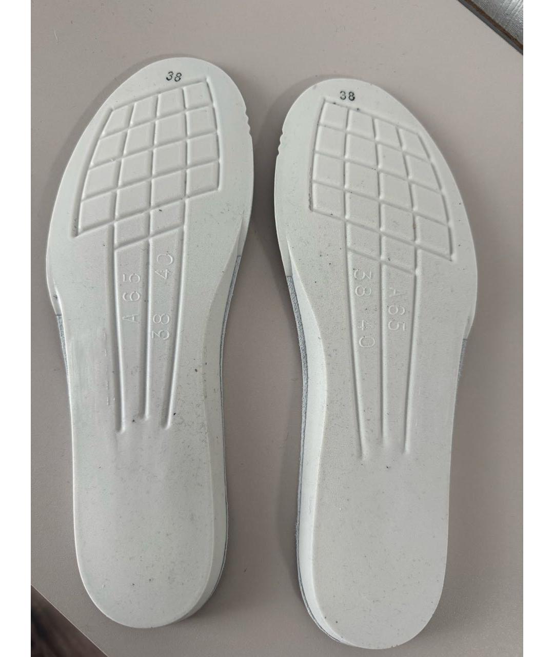 MM6 MAISON MARGIELA Черные кожаные кеды, фото 7