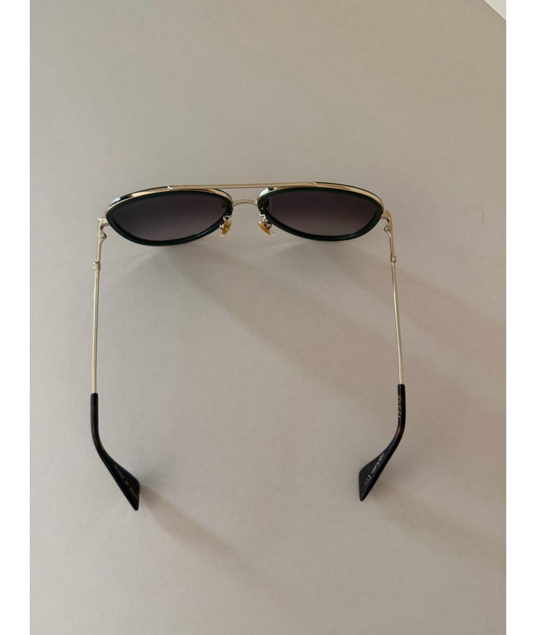 GUCCI Черные пластиковые солнцезащитные очки, фото 4