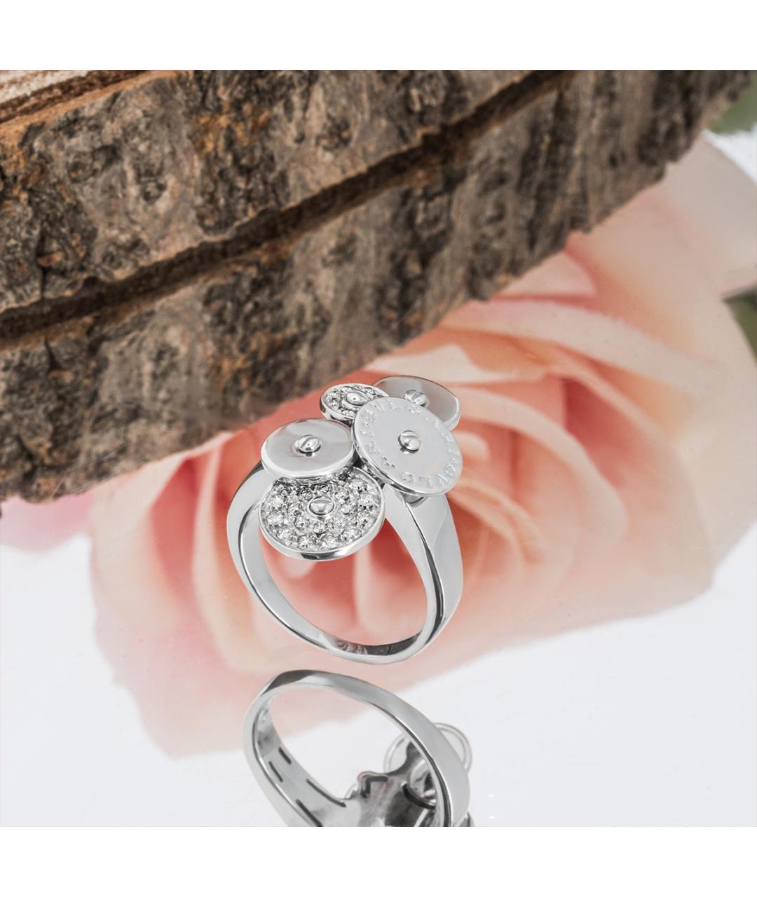 BVLGARI Кольцо из белого золота, фото 4