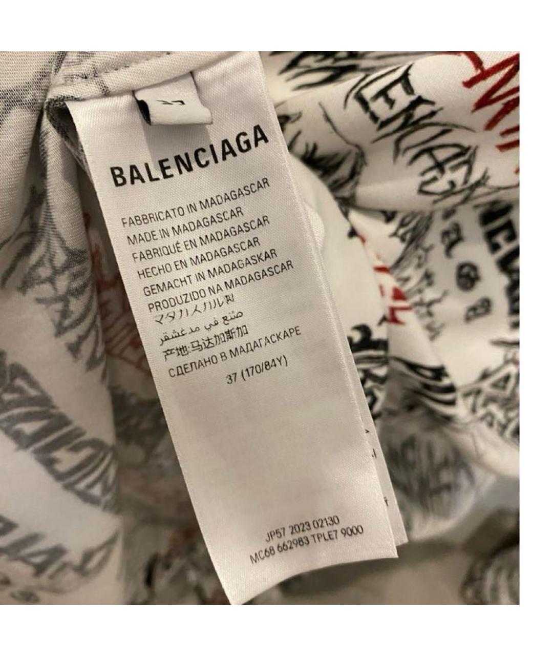 BALENCIAGA Мульти кэжуал рубашка, фото 8