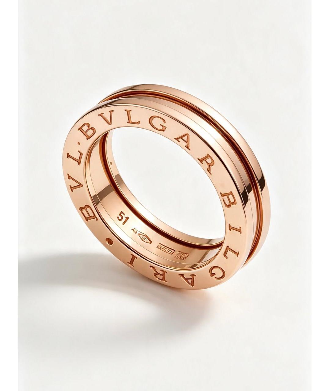 BVLGARI Золотое кольцо из розового золота, фото 3
