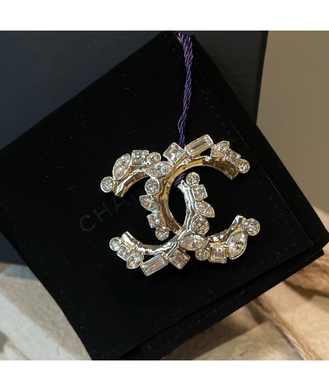 CHANEL Золотая булавка / брошь, фото 7