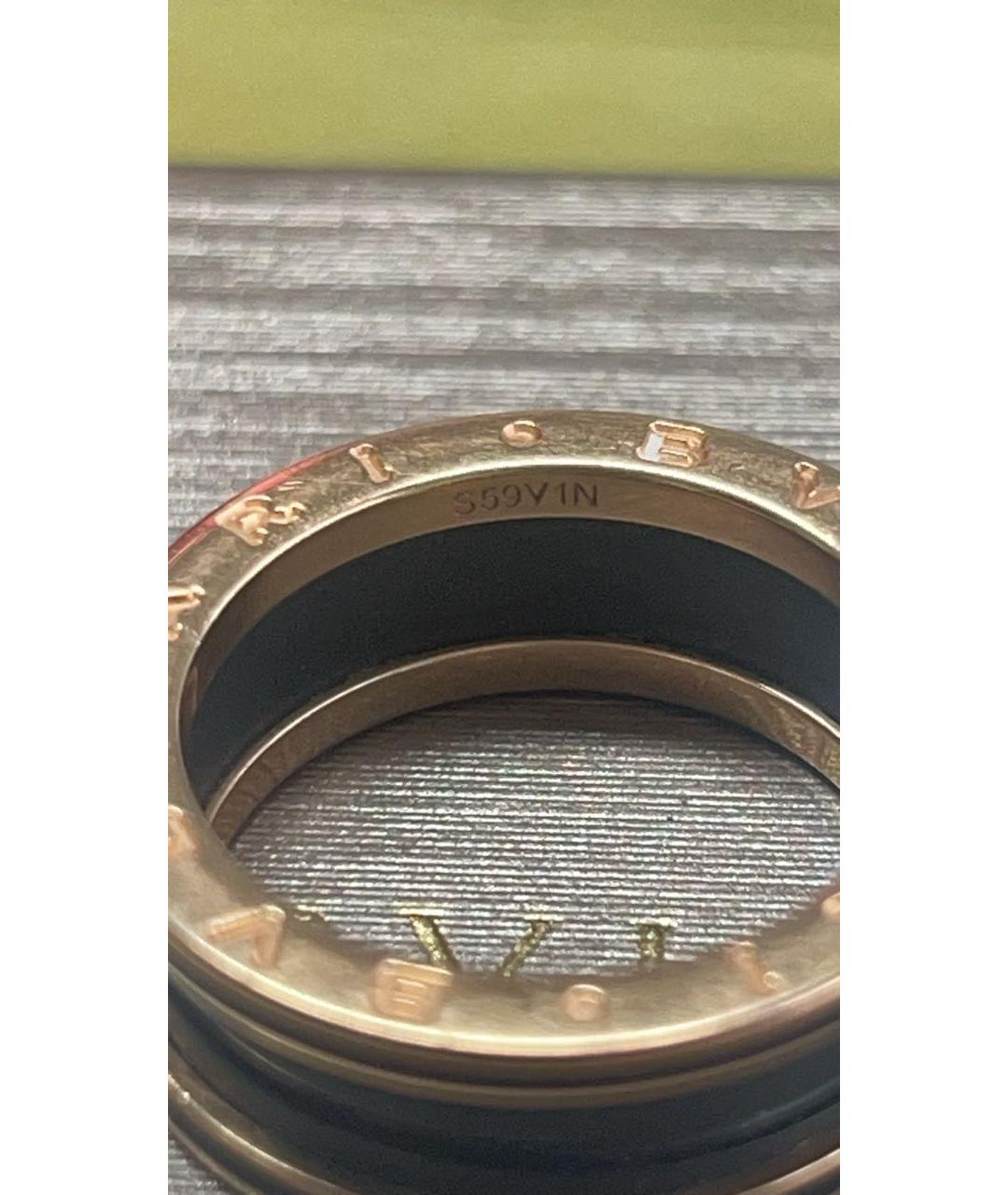 BVLGARI Золотое кольцо из розового золота, фото 2