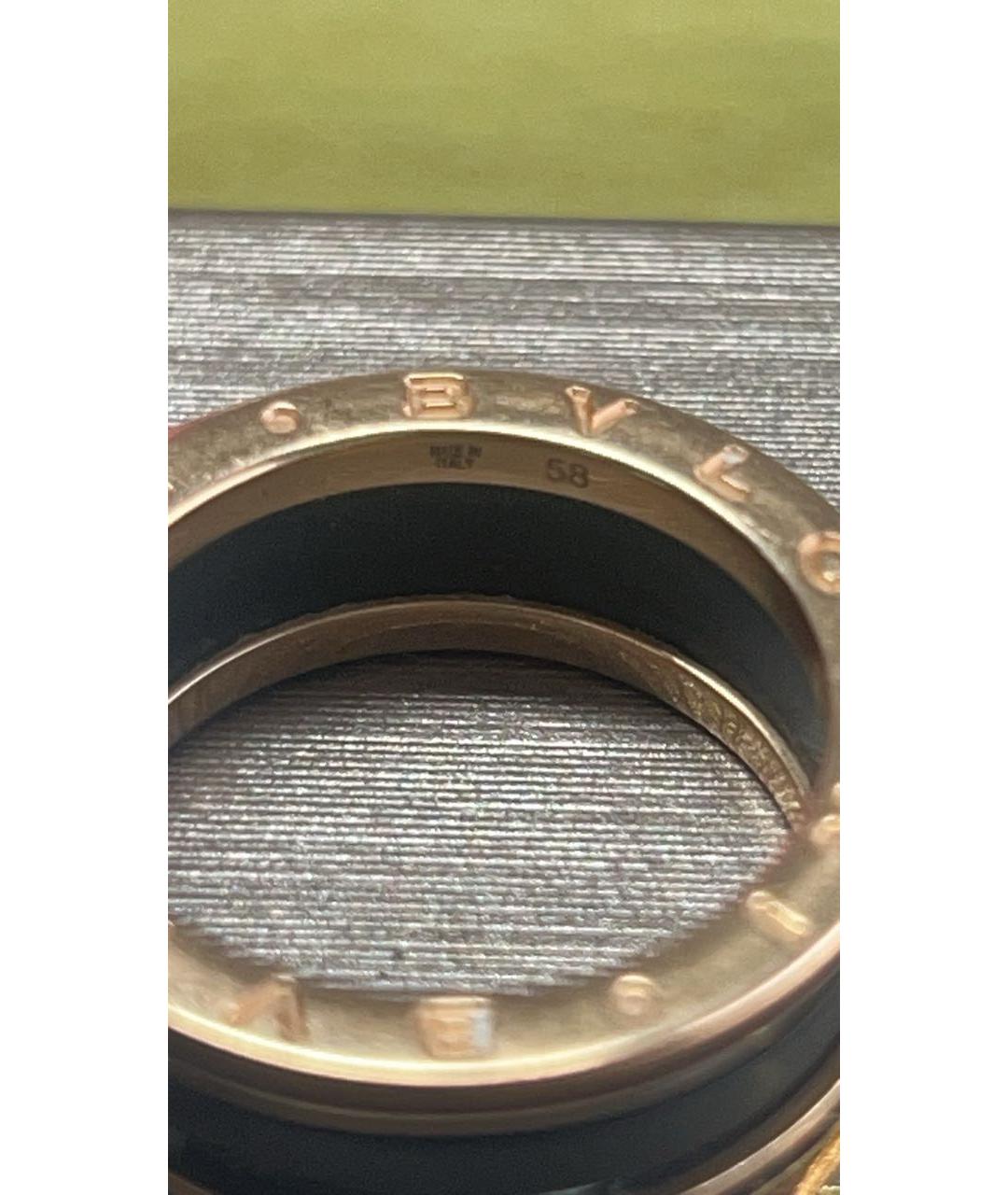 BVLGARI Золотое кольцо из розового золота, фото 3