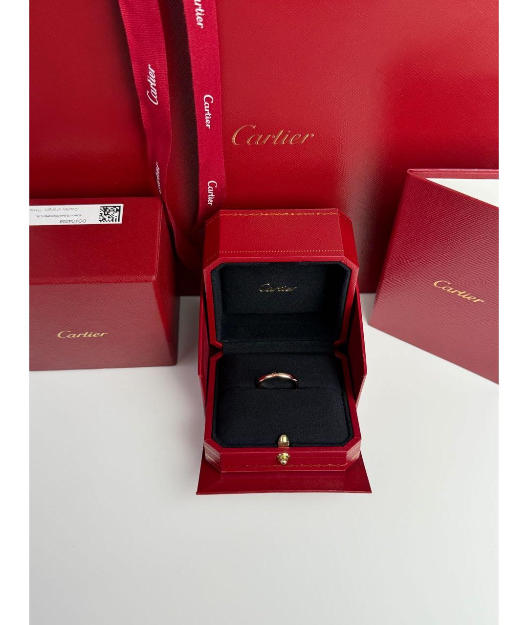 CARTIER Золотое кольцо из розового золота, фото 3