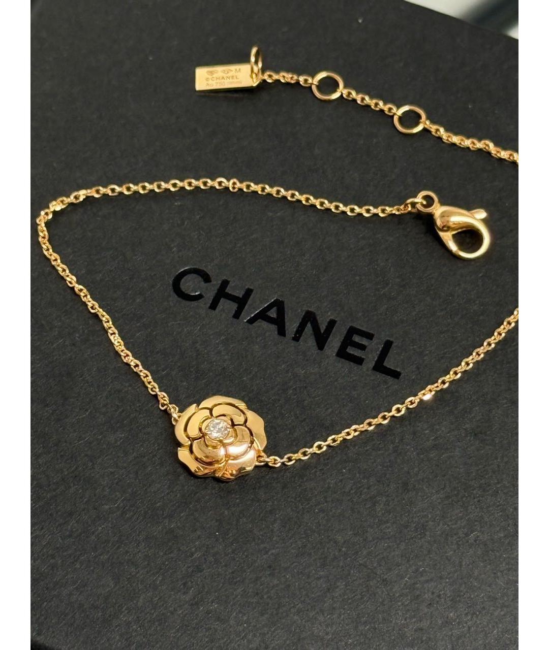 CHANEL Золотой браслет из розового золота, фото 7