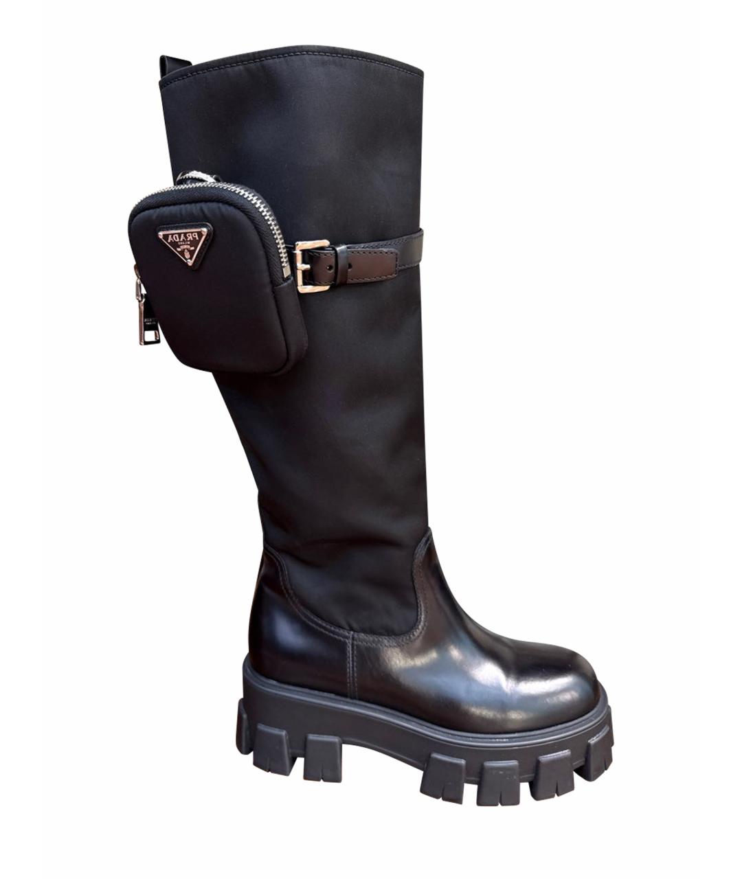 PRADA Черные сапоги, фото 1