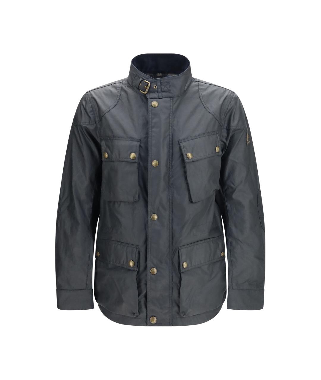 BELSTAFF Темно-синяя хлопковая куртка, фото 1