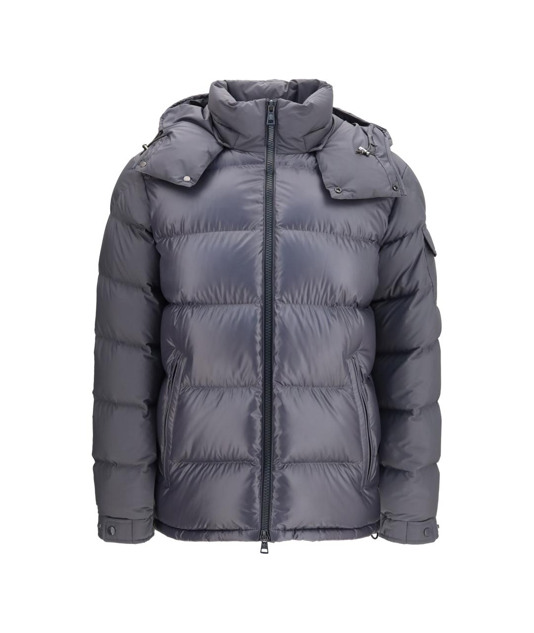 MONCLER Серая куртка, фото 1