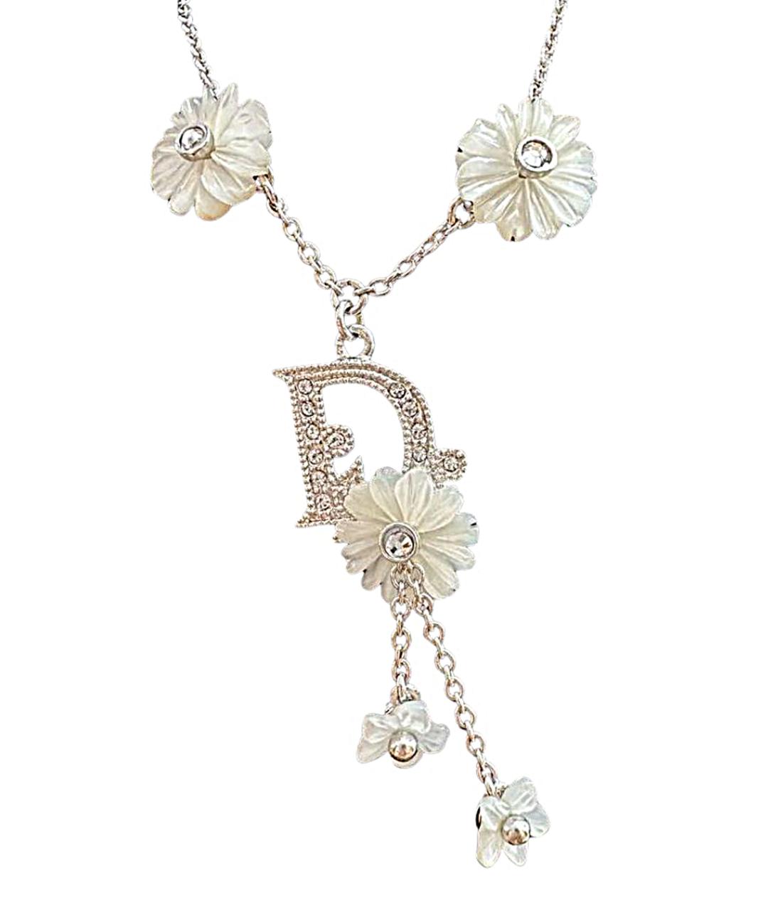 CHRISTIAN DIOR Серебряное колье, фото 1