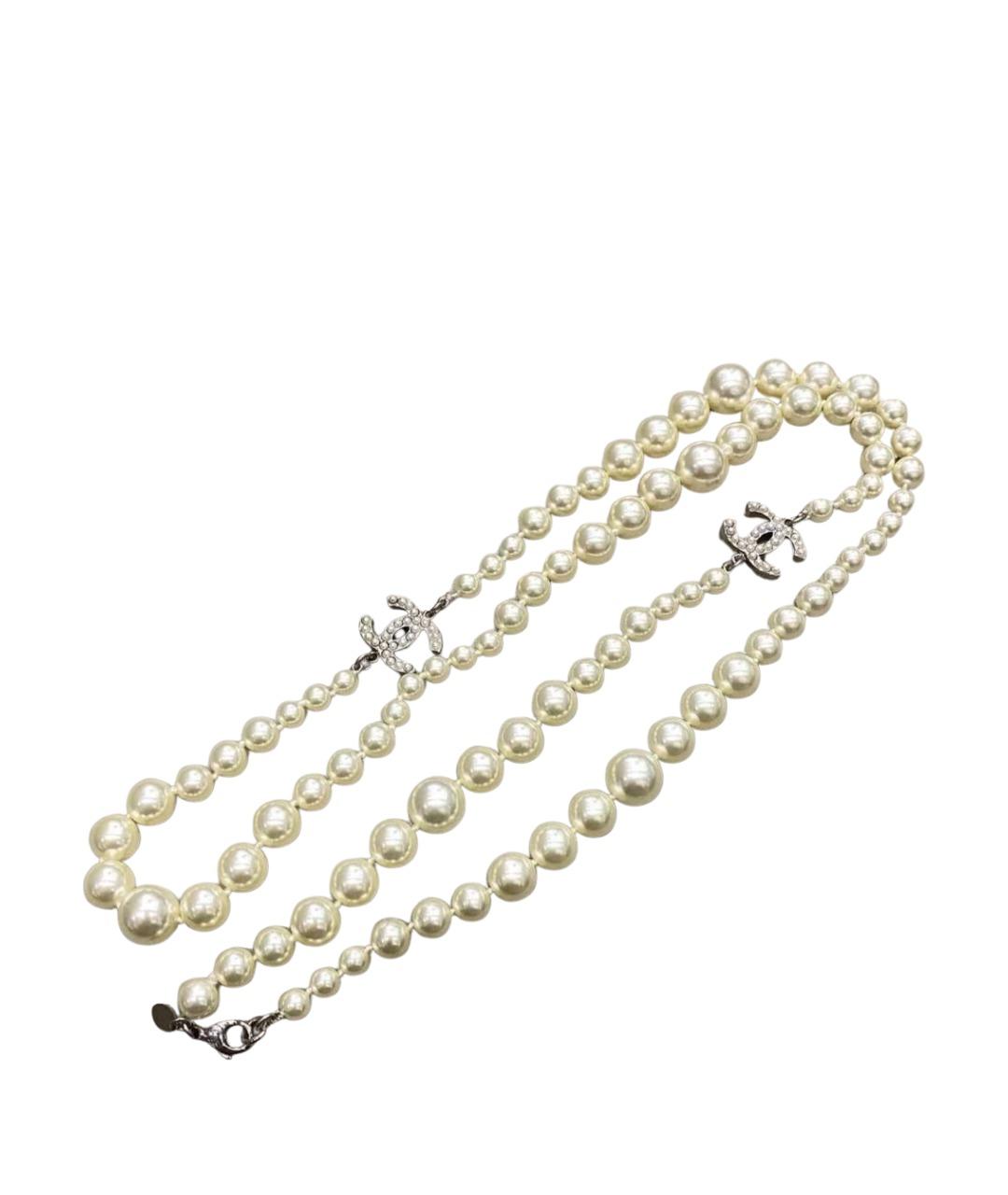 CHANEL Бежевая подвеска, фото 1