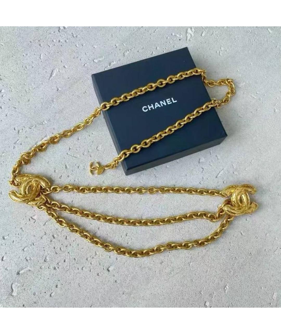 CHANEL Золотой ремень, фото 5