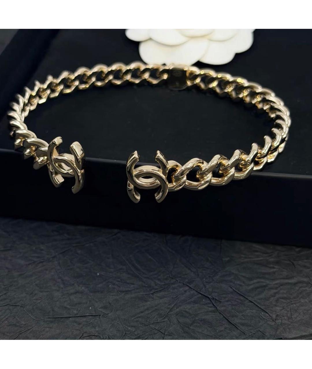 CHANEL Золотой чокер, фото 2