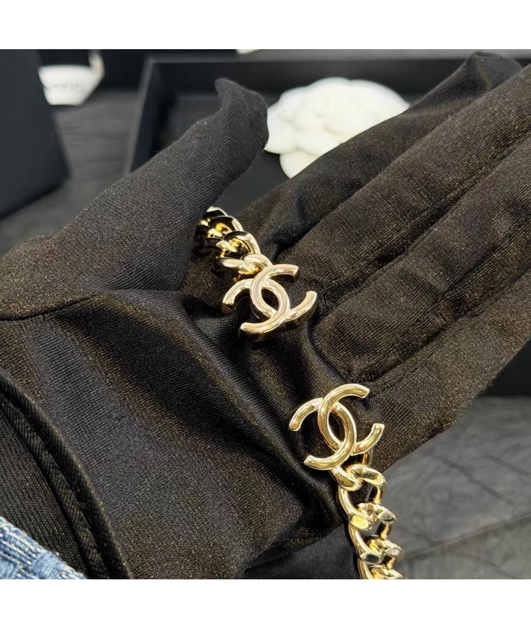 CHANEL Золотой чокер, фото 4