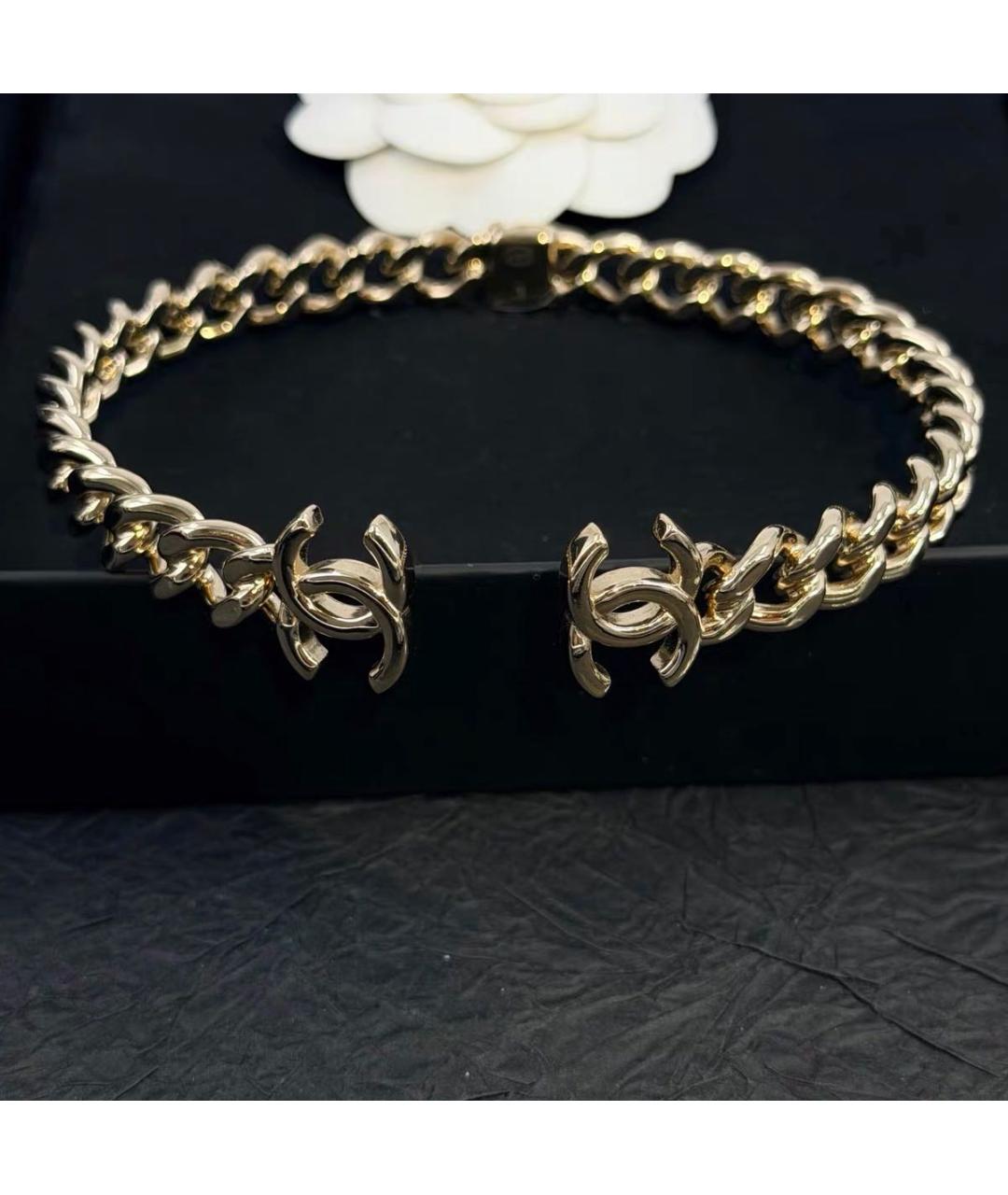 CHANEL Золотой чокер, фото 6