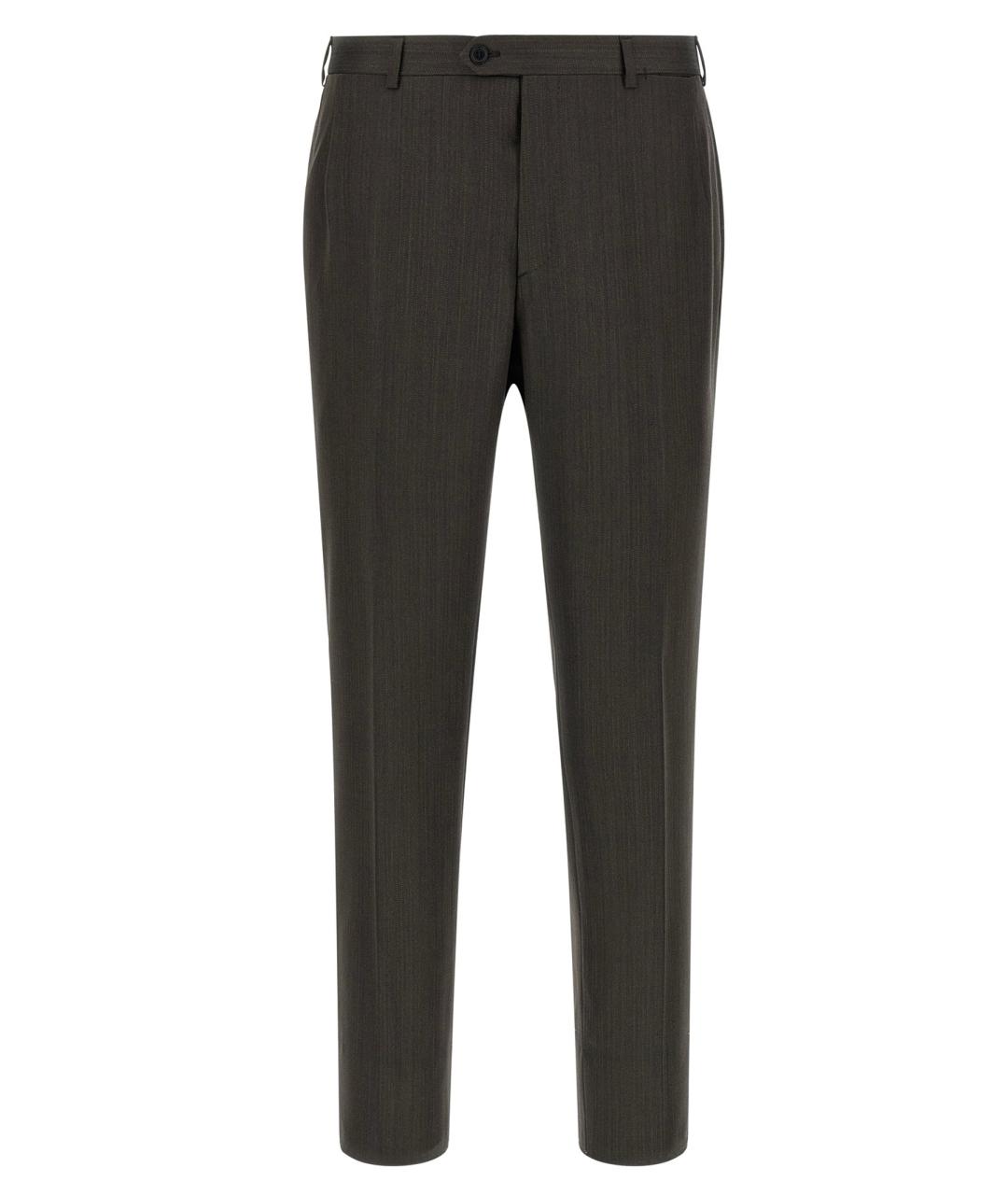 BRIONI Коричневый классический костюм, фото 4