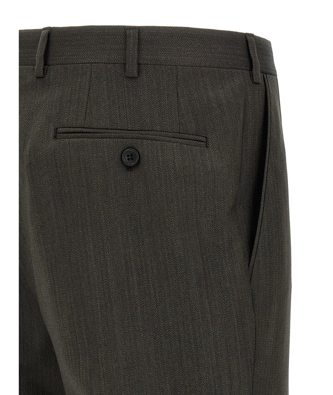 BRIONI Коричневый классический костюм, фото 5