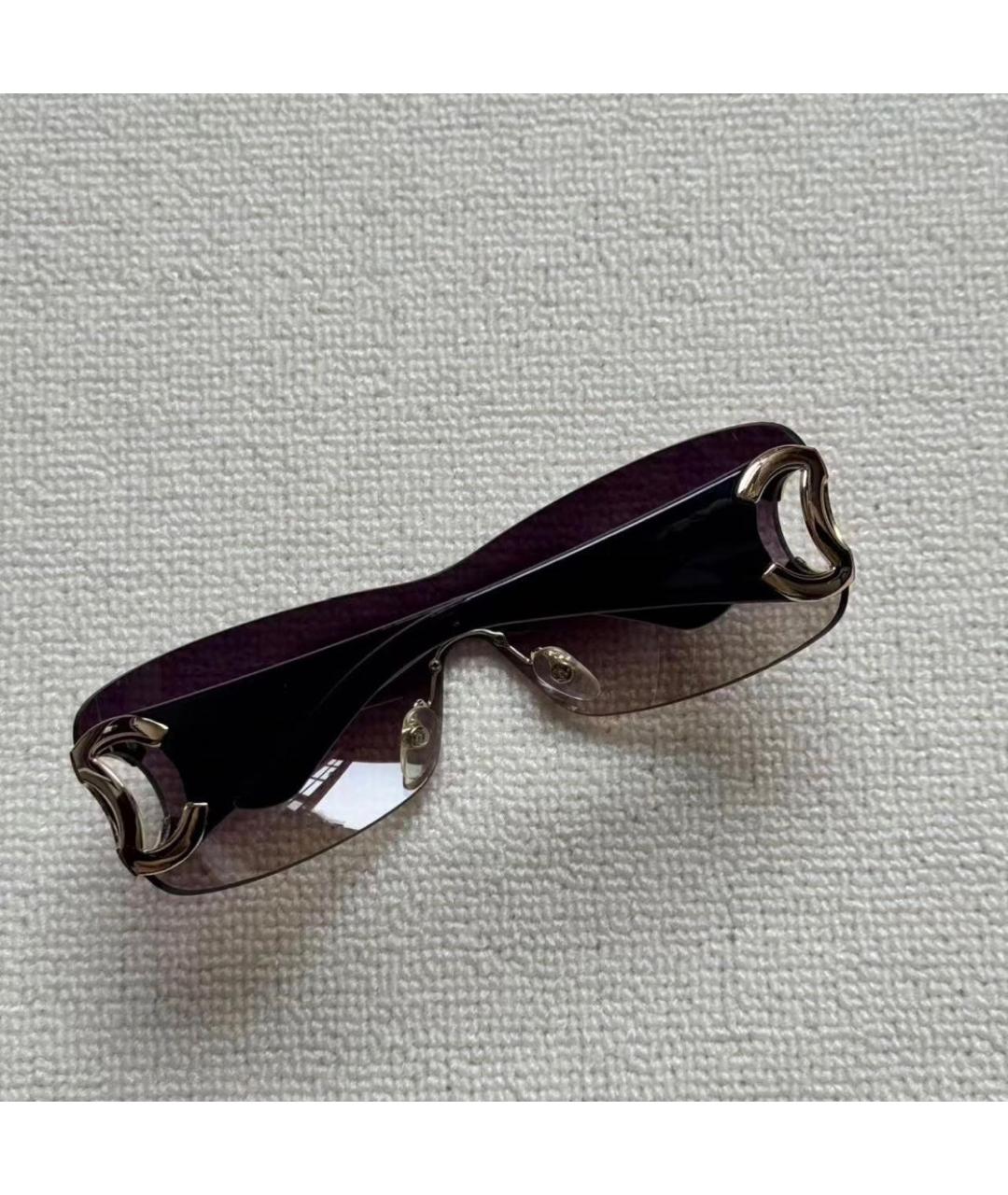 CHANEL Мульти металлические солнцезащитные очки, фото 3