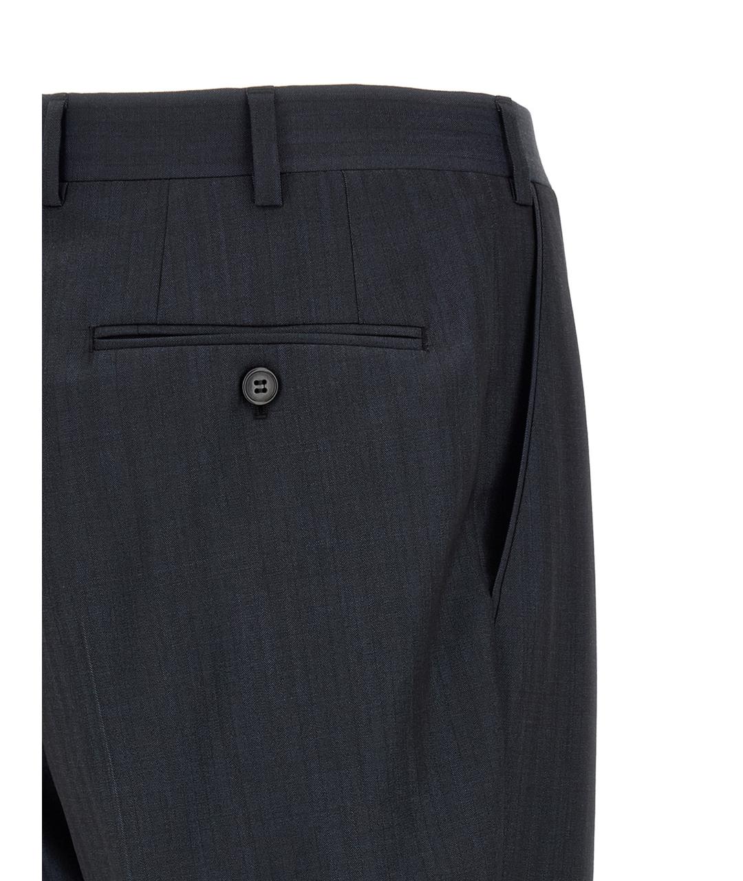 BRIONI Синий классический костюм, фото 6