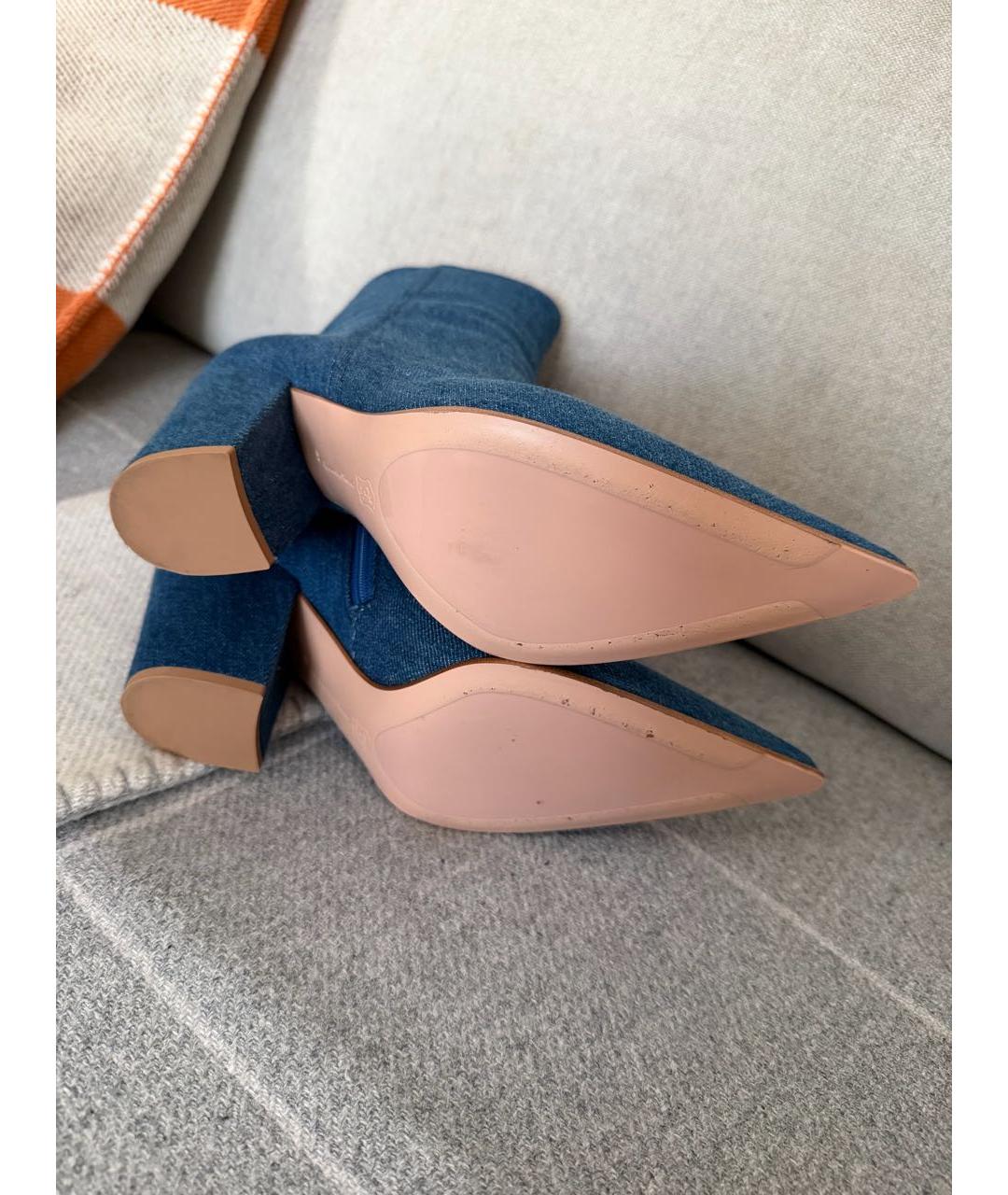 GIANVITO ROSSI Синие ботинки, фото 8