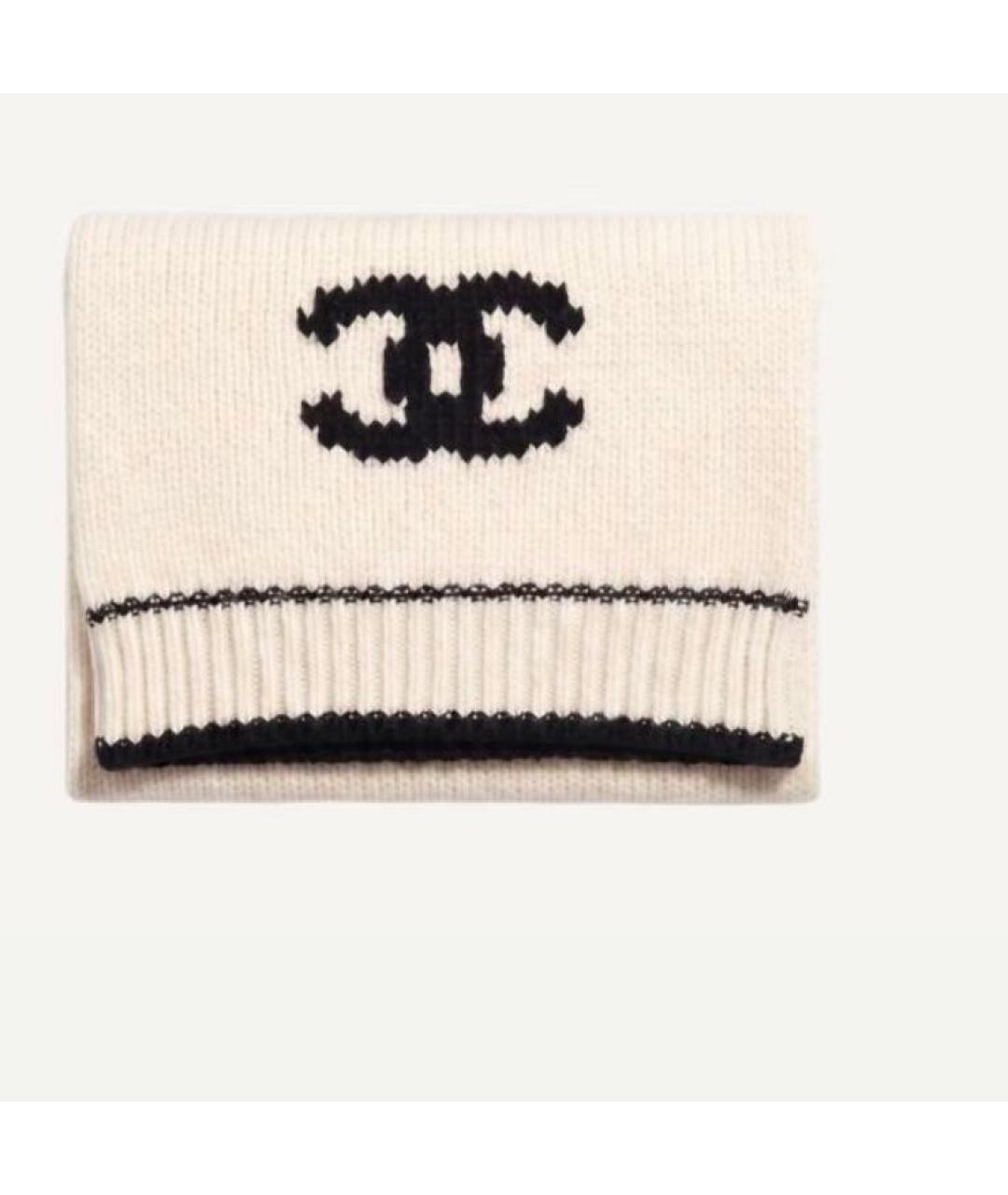 CHANEL Белая шапка, фото 4