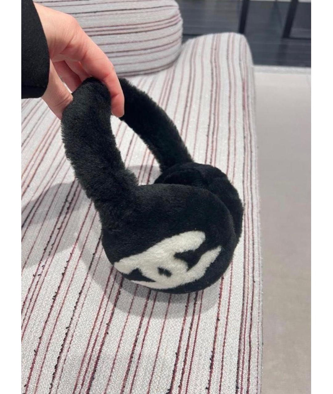 CHANEL Черные наушники, фото 2