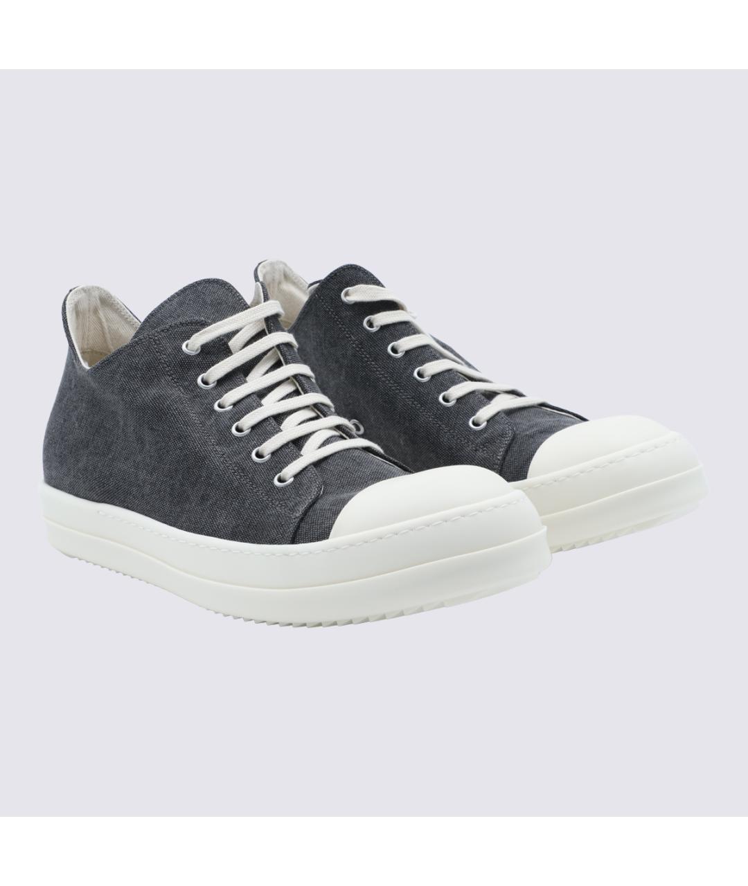 RICK OWENS DRKSHDW Мульти кожаные низкие кроссовки / кеды, фото 2