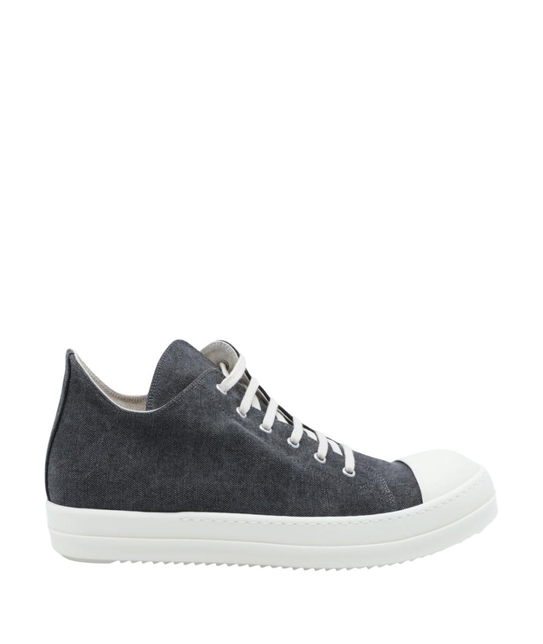 RICK OWENS DRKSHDW Мульти кожаные низкие кроссовки / кеды, фото 1